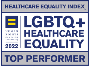 LGBTQ+ Healthcare Equity Award logo